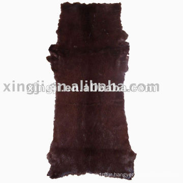 Mink fur skin